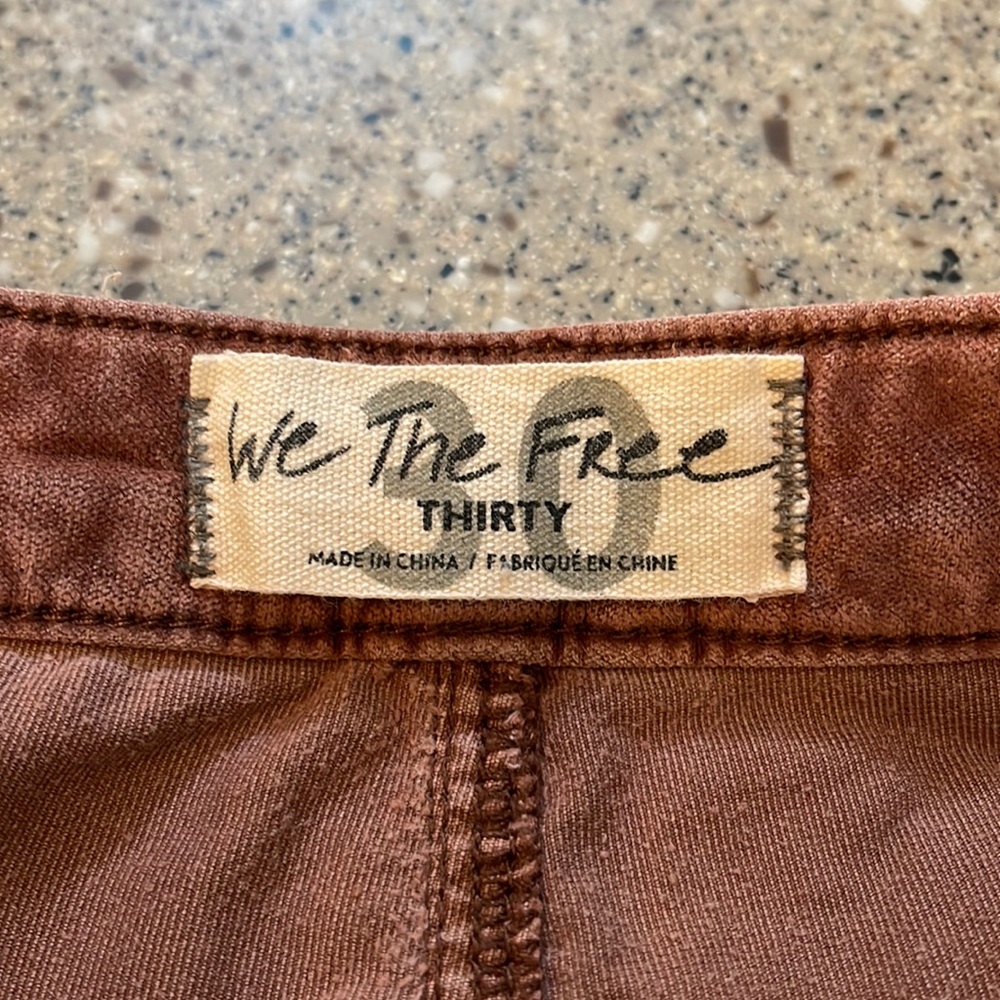 We The Free Rust Flare Pants - Picture 2 of 14
